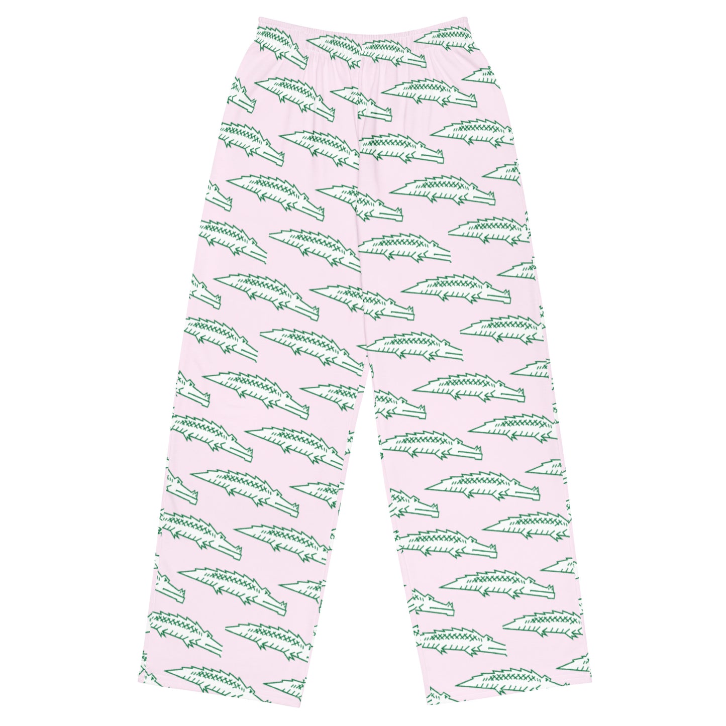 Pond Pup - All-over print unisex wide-leg pants