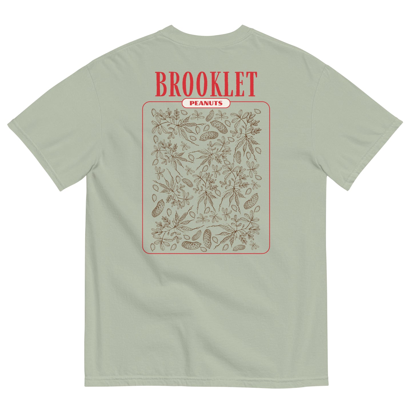 Home of the Peanut - Brooklet, Georgia - Unisex Comfort Colors garment-dyed heavyweight t-shirt