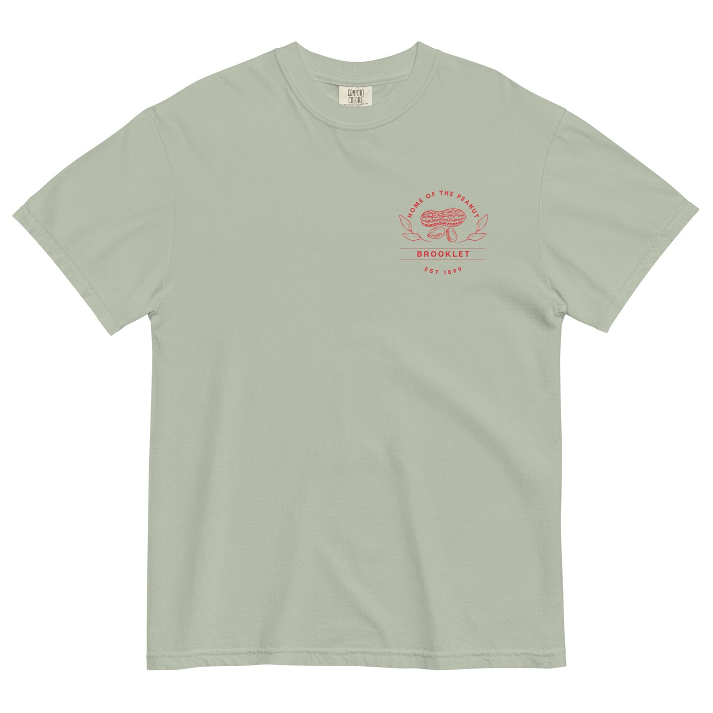 Home of the Peanut - Brooklet, Georgia - Unisex Comfort Colors garment-dyed heavyweight t-shirt