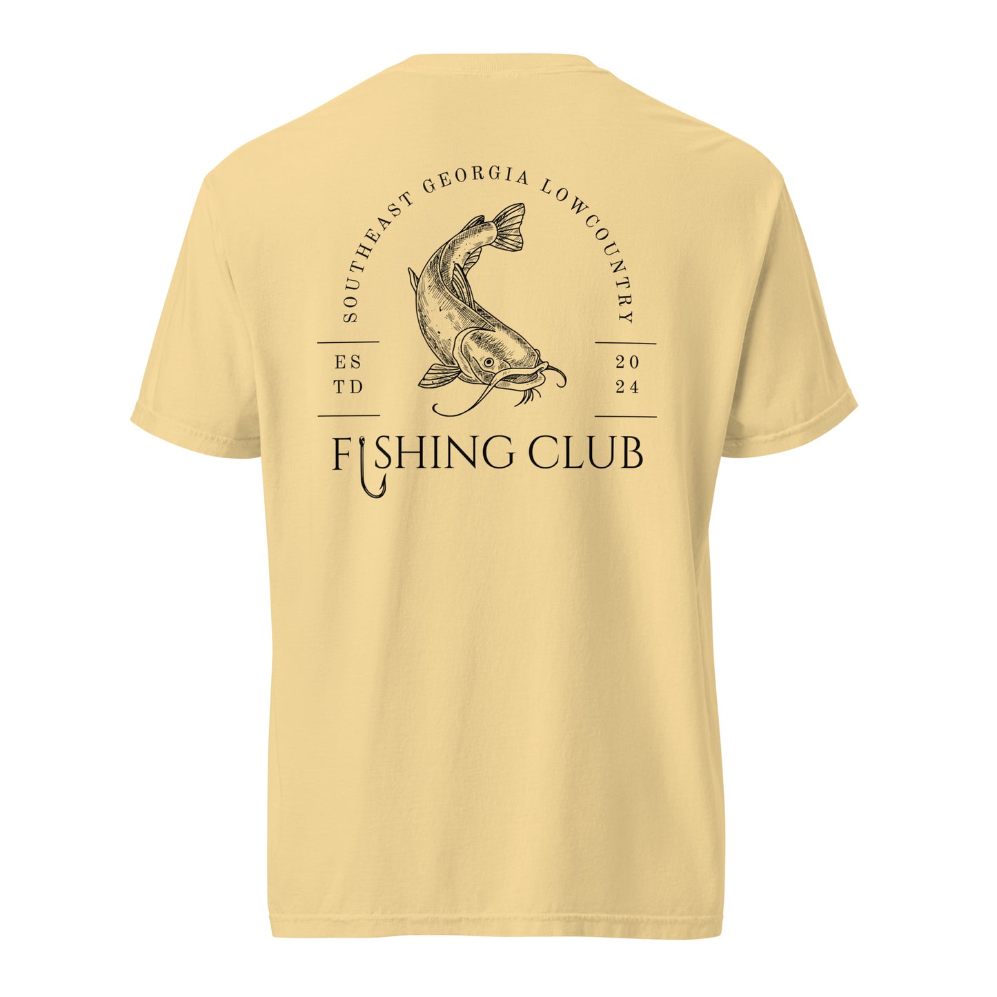 Southeast Georgia Lowcountry Fishing Club - Unisex garment-dyed heavyweight t-shirt
