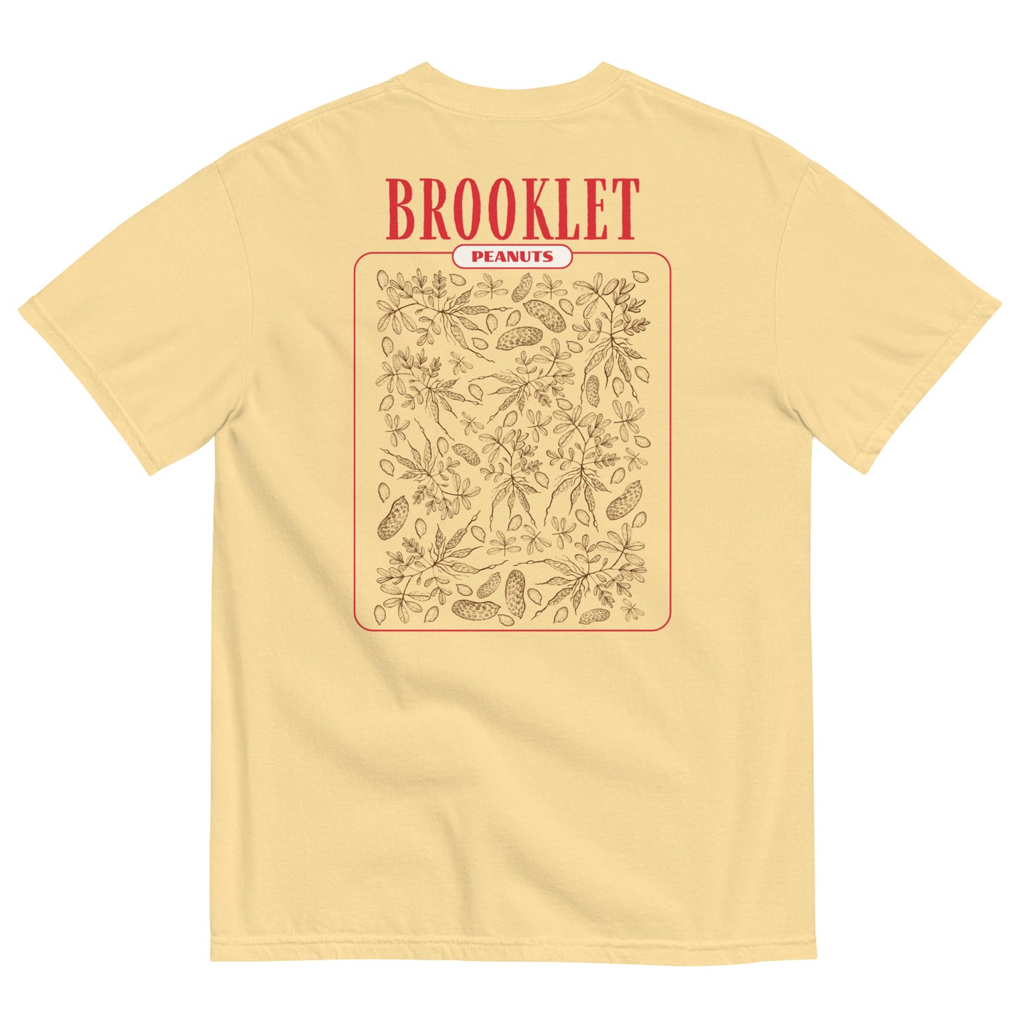 Home of the Peanut - Brooklet, Georgia - Unisex Comfort Colors garment-dyed heavyweight t-shirt