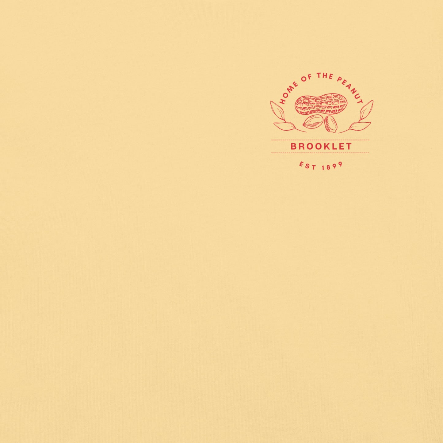 Home of the Peanut - Brooklet, Georgia - Unisex Comfort Colors garment-dyed heavyweight t-shirt