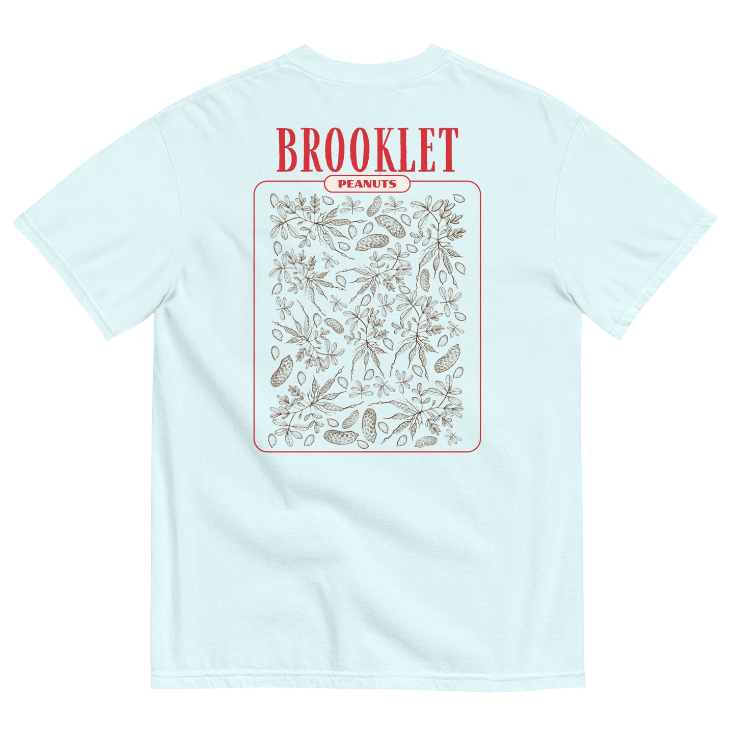 Home of the Peanut - Brooklet, Georgia - Unisex Comfort Colors garment-dyed heavyweight t-shirt