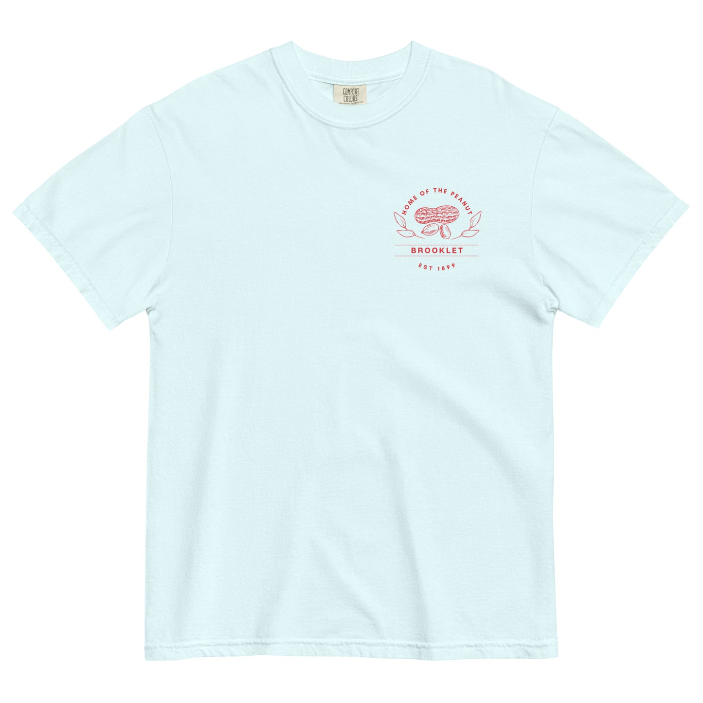 Home of the Peanut - Brooklet, Georgia - Unisex Comfort Colors garment-dyed heavyweight t-shirt