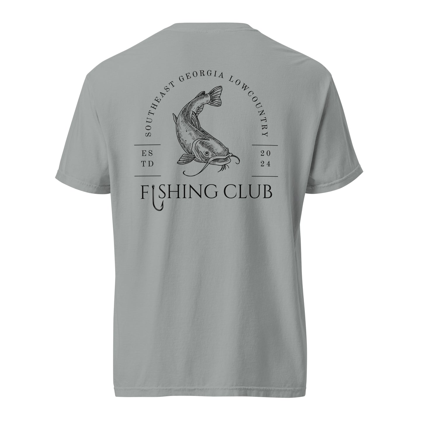 Southeast Georgia Lowcountry Fishing Club - Unisex garment-dyed heavyweight t-shirt