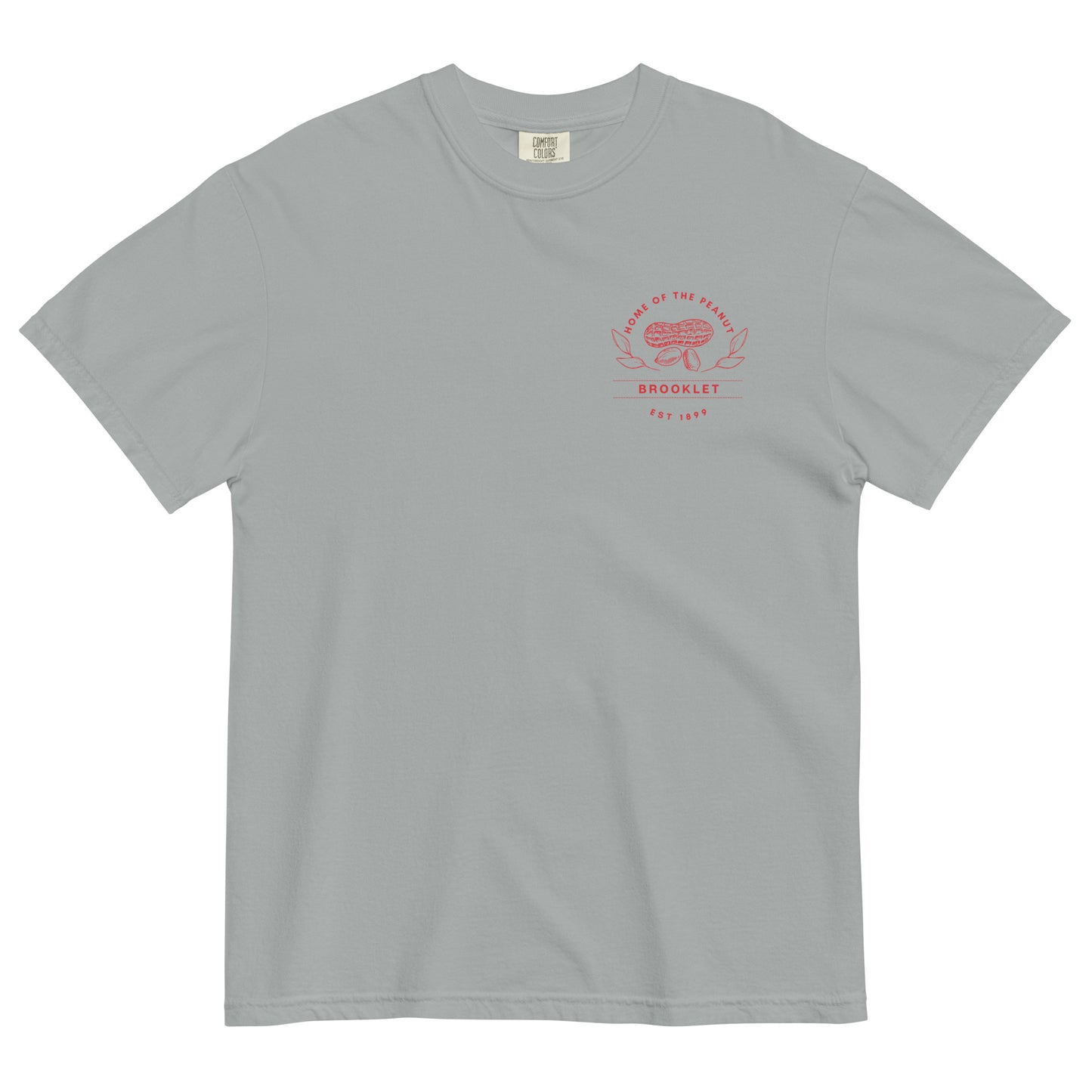 Home of the Peanut - Brooklet, Georgia - Unisex Comfort Colors garment-dyed heavyweight t-shirt