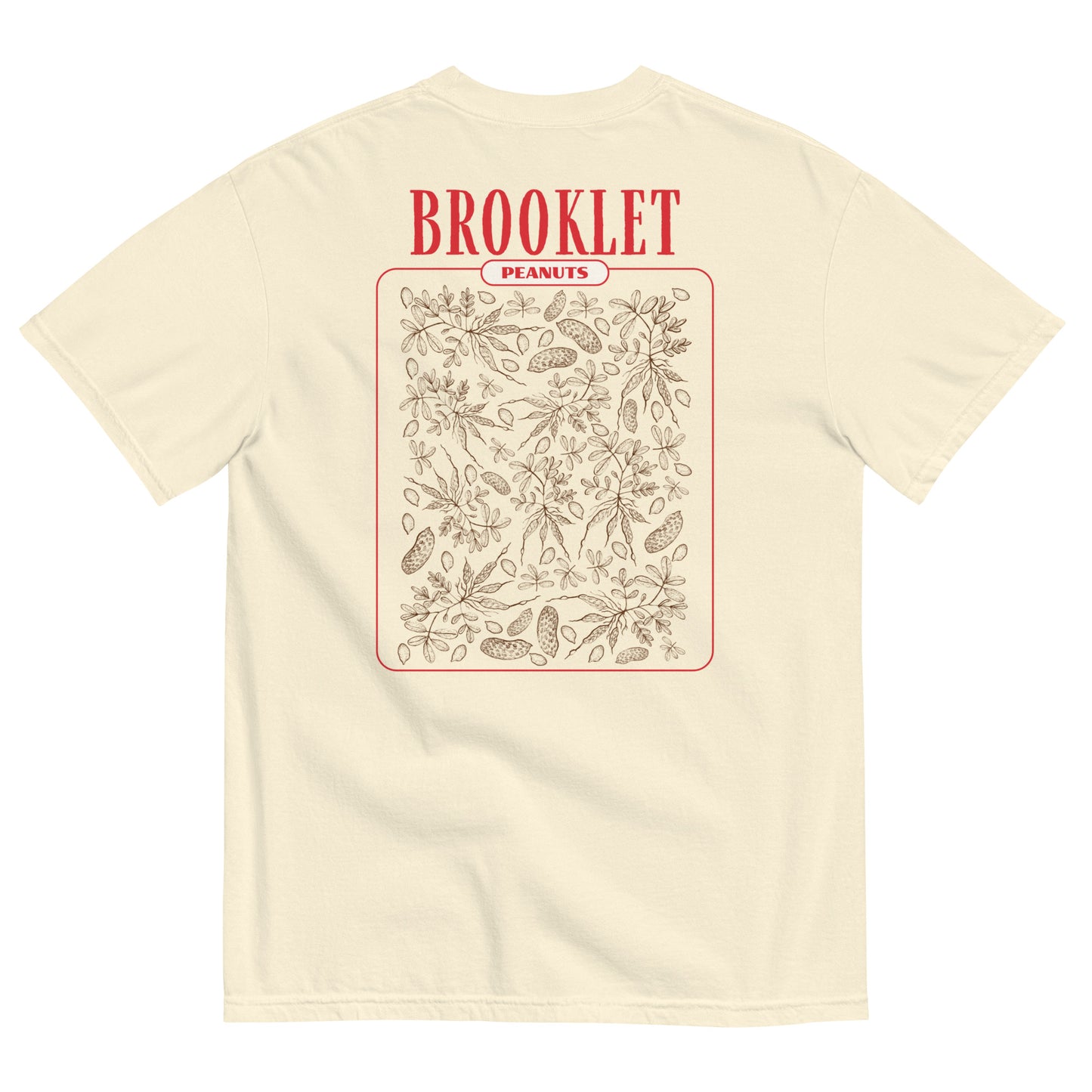 Home of the Peanut - Brooklet, Georgia - Unisex Comfort Colors garment-dyed heavyweight t-shirt