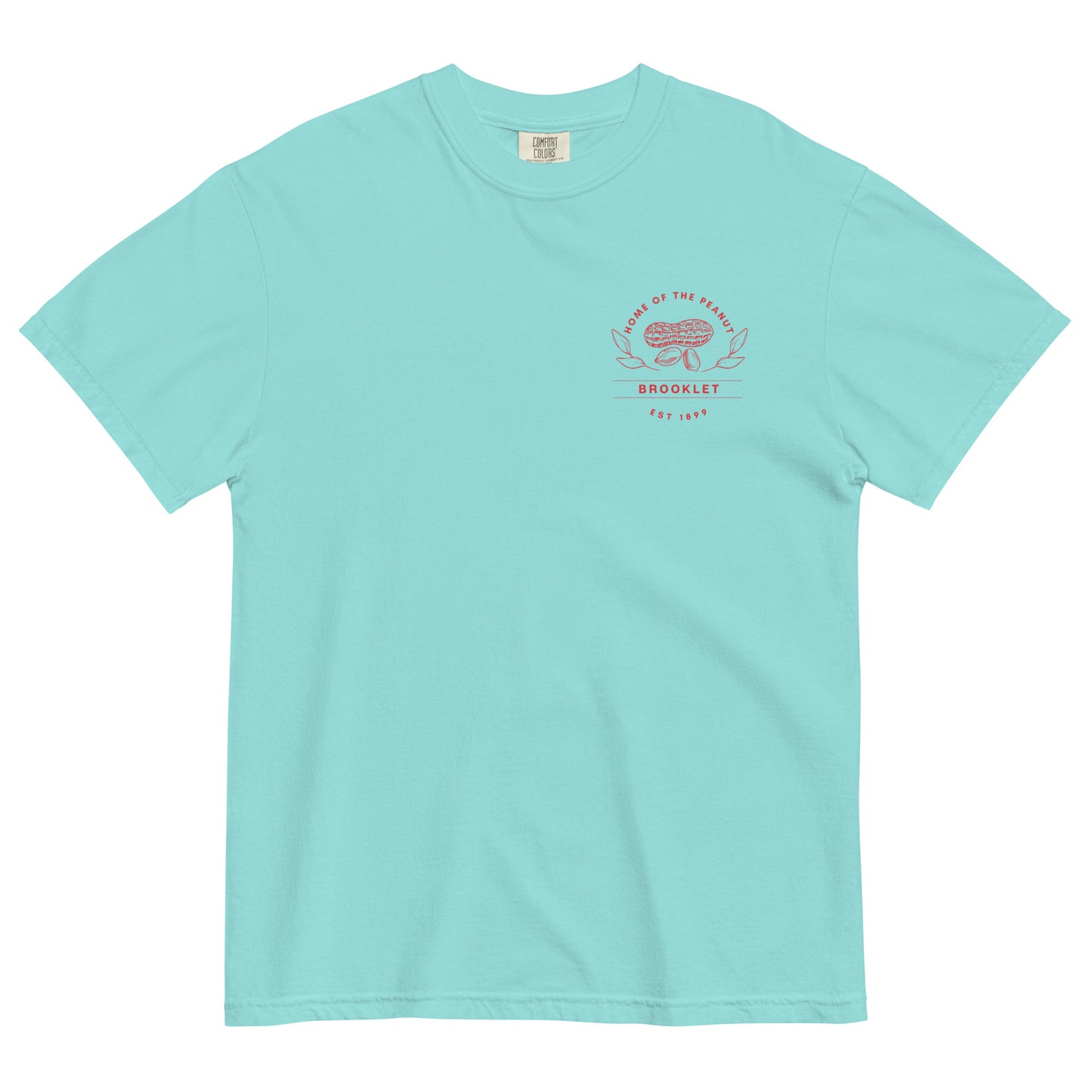 Home of the Peanut - Brooklet, Georgia - Unisex Comfort Colors garment-dyed heavyweight t-shirt