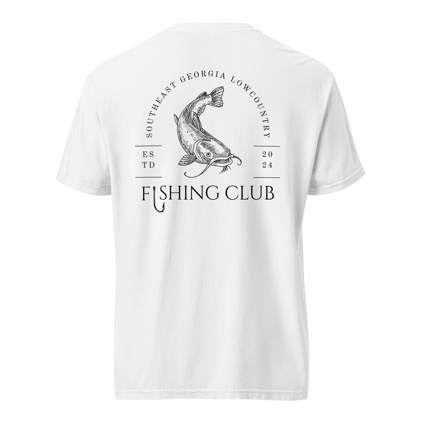 Southeast Georgia Lowcountry Fishing Club - Unisex garment-dyed heavyweight t-shirt