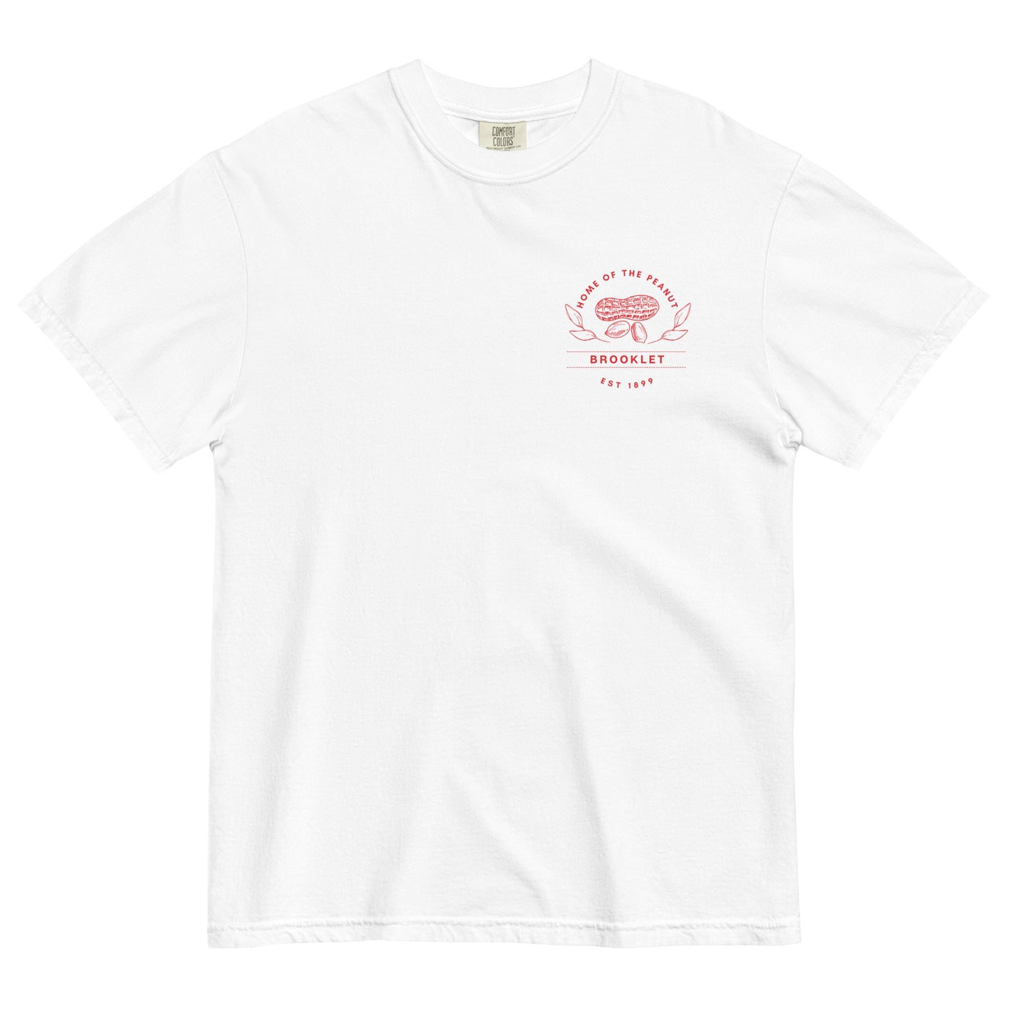 Home of the Peanut - Brooklet, Georgia - Unisex Comfort Colors garment-dyed heavyweight t-shirt
